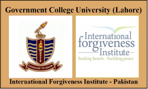 Logo of the International Forgiveness Institute's Branch Office in Lahore, Pakistan.