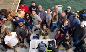 Recent California boat trip training veterans
