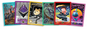 CURRENCY Series 1 Trading Card Set Cards by Industry Leading Artists and Designers
