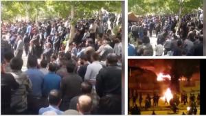 The protests are taking place despite heavy security measures by the regime. According to reports, security forces attacked demonstrators in Tehran and arrested several people.