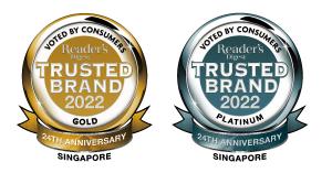 Reader’s Digest Celebrates 24th Annual Trusted Brands Awards with the Most Trusted Brands and Personalities in Singapore