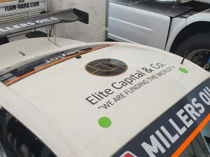 Elite Capital & Co.'s Sponsored Car Wins Second Place in the Ginetta GT4 Race at BTCC on Sunday 12 June 2022