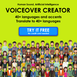 VocalChimp.com - Artificial Intelligence Voice Over Creator