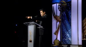 Jaswant giving his first winning Emmy Speech