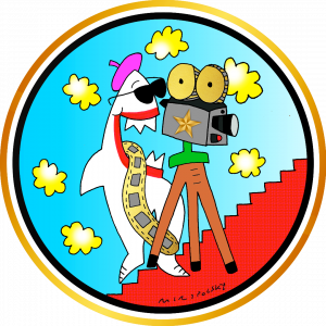 iHollywood Film Fest and SharkTales Shark with Camera by world-renowned artist Andre Miripolsky