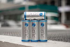 PURE Energy Drinks at a Event