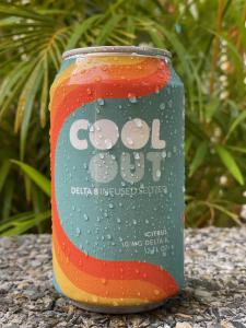 Cool Out Delta 8 Infused Beverage in Citrus