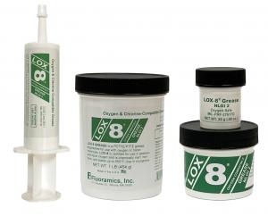 Fluoramics’ LOX-8 Grease is available in NLGI 00 and NLGI 2 thickness.