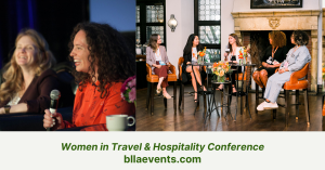 The 2022 Women in Travel & Hospitality Conference will be held on July 11-12, 2022. The Opening Cocktail Reception will take place on July 11 at The Aster Hotel Hollywood. The Conference will take place on July 12 at the SLS Hotel Beverly Hills.