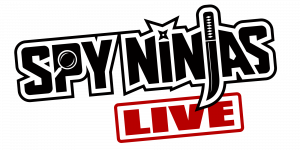 An official logo for the Spy Ninjas Live tour.