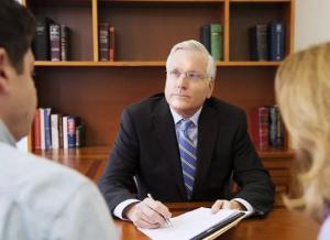 Disability attorney Tom Nash meets with people in the Nash Disability Law Chicago office. Disability benefits were created to help workers whose incomes are cut short by health problems. But many people are denied and get the help of disability lawyers to