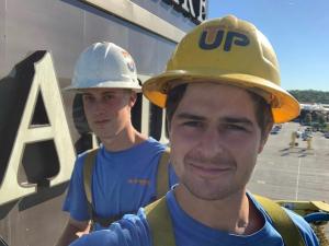 Under Pressure Steam & Clean On The Job