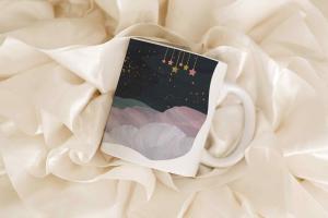 Painted Night Mug by Florae & Snow