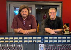 Alan Parsons and David Minasian at Parsonics in Santa Barbara