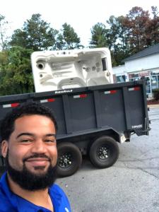 Absolute Junk Removal Hot Tub Removal