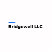 Black and blue Bridgewell LLC logo