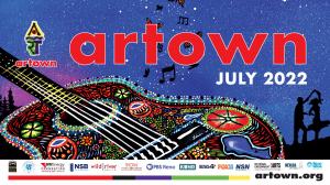 Poster image inspired by native indigenous culture