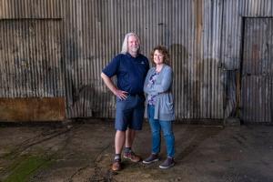 Sam Funchess, CEO and Lisa Hazlett, Vice President of The Nussbaum Center for Entrepreneurship