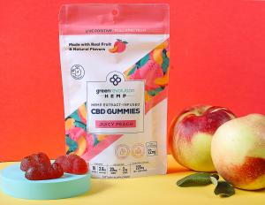 Green Revolution CBD Peach Gummies