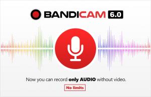 Bandicam Screen Recorder, How to Record Only Audio (Free MP3 Recorder)