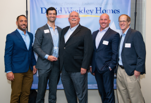 Eagle Point Solutions receives award from David Weekley Homes