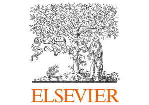 A picture of Elsevier's logo