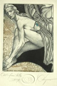 Cosi Fan Tutte - Ex Libris art print by Hristo Kerin