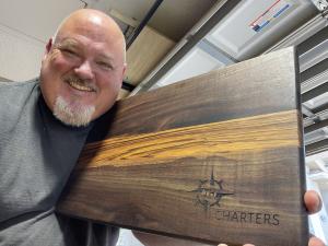Branan Ward - custom wood order - The Hippies Husband, St. Augustine, FL