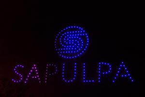 Paragon Drones Spell Out "Sapulpa"