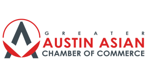 Greater Austin Asian Chamber of Commerce logo.
