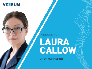 Laura Callow is VEERUM's new VP of Marketing