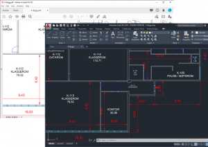 The PDF file precisely matches the original PDF when opened in AutoCAD