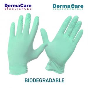 DERMACARE BIODEGRADABLE - MEDICAL GRADE NITRILE GLOVES  - A GREEN SOLUTION