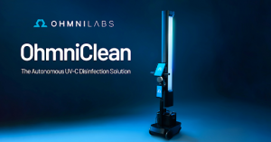 OhmniClean Autonomous UV-C Disinfection Robot by OhmniLabs