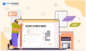 Instant Estimate Maker from Moon Invoice