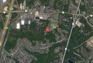 .36 +/- acre wooded building lot located in the desirable neighborhood of Huntington Hills in the City of Fredericksburg, VA •	Public utilities available