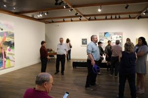 gallery exhibit opening
