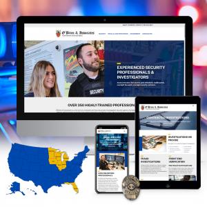 New Website for O'Brien & Associates Designed by The BLU Group - Advertising and Marketing