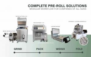 STM Canna's Turnkey Pre-Roll Systems from Grind to Pack to Weigh to Close