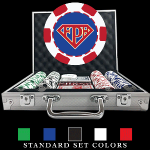 Our Full Color Custom Poker Chip Sets