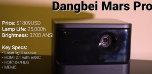 Dangbei Mars Pro 4k laser