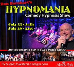 Don Barnhart's Hypnomania Turns You Into The Star Of The Show