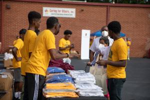 Uniforms and supplies donations nonprofit