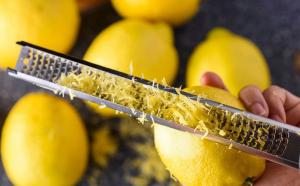Use lemon zest