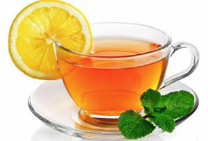 Soothing lemon tea