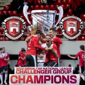 2022 Gibraltar National League Challenger Group Champions, Manchester 62 Football Club