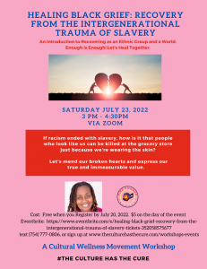 Healing broken hearts in Black people