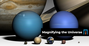 Planets of the solar system in Magnifying the Universe