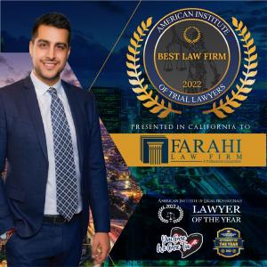 Farahi Law Firm, APC, ha sido nombrado el mejor bufete de abogados para 2022