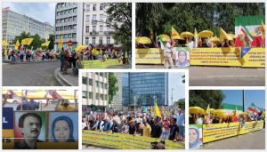 In a message to freedom-loving Iranians who protested outside the Belgium parliament on July 14 against this disgraceful treaty, Mrs. Rajavi said: The treaty’s actual substance and granting impunity to the religious fascism’ terrorism and to the mullahs.